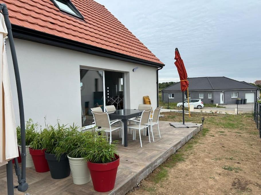 En Famille Ou Amis Avec La Mer Équihen-Plage Buitenkant foto